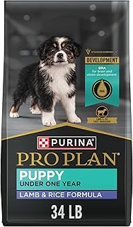 Purina Pro Plan High Protein Puppy Food DHA Lamb & Rice Formula - 34 lb. Bag