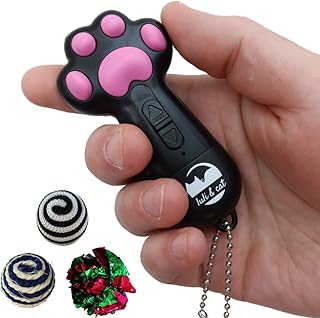 Luli & Cat USB-Rechargeable Laser Toy | Multi-Function Interactive Pointer | Cat Toy Gift Set