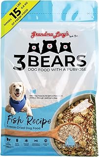 3 Bears Fish Dog Food - 3lb