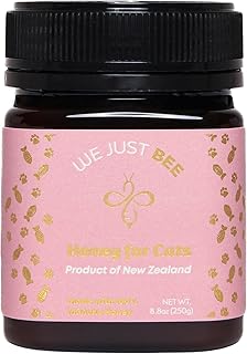 Honey for Cats – Manuka Honey for Feline Wellness, Natural Support for Immunity and Skin, Premium New Zealand Honey, Delicious and Healthy Treat for Cats – 250g/8.8oz