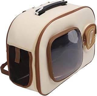 Pet Trolley Case, HardSided Carriers Pet Backpack Soft Lined Roller Bag Outdoor Dog Crate for Travel Hiking Camping Trolley Case, Large Capacity Wheeled Portable