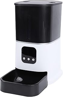 Automatic Cat Feeder, WiFi Smart Remote Control Timed Cat Food Dispenser 6L Large Capacity Food Storage Container for Home