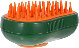 4-In-1 Multifunctional Cat Steam Brush Self-Cleaning Steam and Avocado Spray Comb, Grooming Bath Brush for Indoor Cats and Dogs, Green Massage Pet Hair Remover