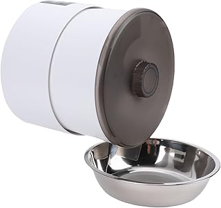 Pssopp Automatic Cat Feeder, 4L WiFi Timed Remote Control Smart Dog Food Dispenser for Home Use