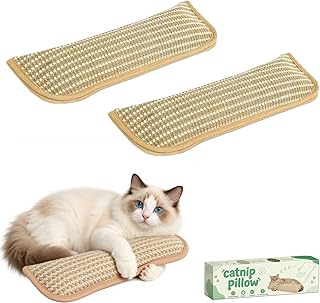 Catnip Chew Toy 2 Pack ，Cat Toys Pack of 2, Interactive Catnip Chew Toy， Bite Resistant Kitten Teething Toys, Interactive Cat Nip Kicker Toys for Anxiety Relief