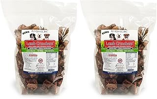 PCI Pet Center, Inc Lamb Crunchers - Lamb Lung Dog Training Treats - Premium Quality, 100% Natural, Single Ingredient - Dog & Puppy Treats - 7 oz Bag (Pack of 2)