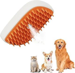Cat Brush For Shedding Hair | Massager for Dogs Hair - Soft Brush For Dog Grooming - For Puppies Large Breeds Bath Shower Home