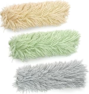 Interactive Cat Pillow Toys Set of 3-Pack, Plush Kitten Kickers with Crinkle Paper & Catnip for Indoor Play