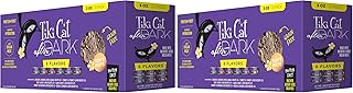 Tiki Cat After Dark Pâté, Variety Pack, High-Protein and 100% Non-GMO Ingredients, Wet Cat Food for Adult Cats, 3 oz. Cans, 12 Count (Pack of 2)