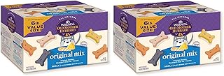Old Mother Hubbard Wellness Original Mix Dog Biscuits,Natural,Training Treats,Four Flavors,Small Size,(6 Pound Bag),(Pack of 2)