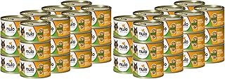 Nulo Chicken & Duck Grain-Free Shredded Wet Canned Cat Food,3 Ounce,(Pack of 48)
