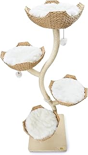 73-inch Tall Modern Cat Tree Scratching Tower for Large Cats, Scratching Post Cat Condo, Multi-cat Tower