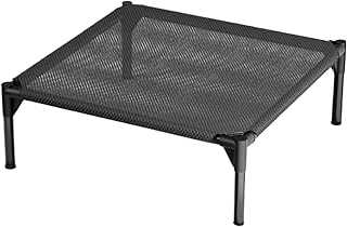 Outdoor Dog Bed Cot, Elevated Cooling Supply, Waterproof Breathable Cushion Organizer Anti Slip Washable Crate for Indoor Winter Playground Camping Household Gear Reliable Daily Storage Organizer