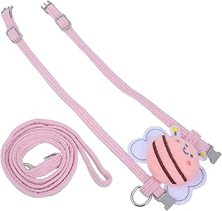 Pet Cat Harness and Leash Set Adjustable Small Dog Vest Harness Breathable Soft Mesh M Size for 7-15 Lbs Outdoor Walking Training