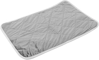 Self Heating Pet Bed Mat Large Gray with No Electric Heated Mattress Pad for Dogs and Cats Indoor Warming Pad with Heat Retention