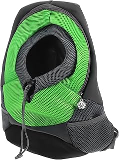 Homoyoyo Pet Backpack Carrier Dog Prethoracic Carrier Adjustable Straps Breathable Small Dog Front Backpack for Travel Hiking Outdoor Use