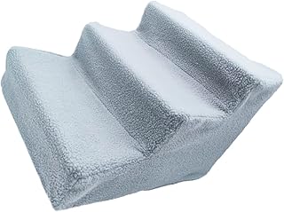 Pet Stairs Dog Ladder Cat Steps with Non-Slip Surface Gray Ramp for Sofa Bed Couch Indoor Puppy Climbing Staircase