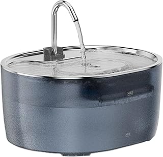 Automatic Circulating Cats Drinking Fountain High Capacity Stainless Steel Pet Water Dispenser Supply Large Capacity Bowl