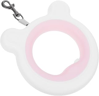 SUPVOX Retractable Dog Leash for Small Dogs Extendable Telescopic Pet Leash Rose Standard Version Without Light and Training