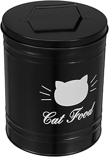 Airtight Dog Food Storage Container with Sealed Lid, Metal Pet Treat Bin, Large Capacity Food Storage Canister for Dog and Cat Snacks, Home Kitchen Pet Supplies