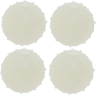 4pcs Glow Rubber Bouncy Balls for Dogs, TPR Material, 6cm Small Interactive Chew for Puppies and Medium Dogs, Sturdy Fetch and Teething Training Balls