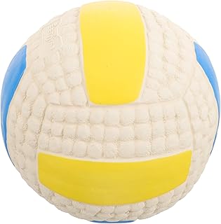 Dog Chew Ball Squeaky Molar Teething for Puppies Small Sturdy 9.5cm Interactive Plaything for Corgi Golden Retriever Border Collie