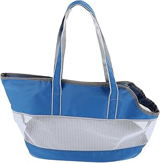 UPKOCH Portable Large Breathable Mesh Cat Carrier Handheld Nylon Kitten Outdoor Storage Bag for Travel