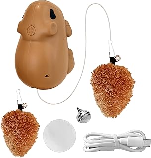 Automatic Kitten Toy Ball, Interactive Cat Play Gadget, Sensor Motion Ball with Engaging Movement, Fun Exercise Toy with Safe Durable Materials, Indoor Cat Entertainment for Cute Style